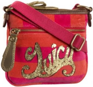 Rugby Stripe Cross Body,Electric Coral/Haphazard,one size Shoes