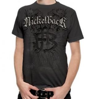 Nickelback Fancy NB gray t shirt (Small) [Apparel