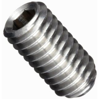 Screw, Hex Socket Drive, Cup Point, #6 32, 5/16 Length (Pack of 50