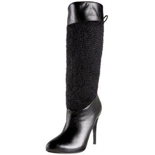  GUESS by Marciano Womens Aria Boot,Black/Black,5 M US Shoes
