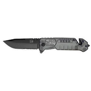 3.5 Falcon Air Force Hero Spring Assisted Rescue Knife