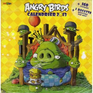 Calendrier angry birds 2013   Achat / Vente livre Collectif pas cher