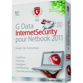 DATA INTERNET SECURITY POUR NETBOOK 2011 1 poste 1 AN / Logiciel de