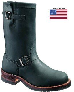  Mens Wolverine 1000 Mile Stockton 10 Engineers Boots Shoes