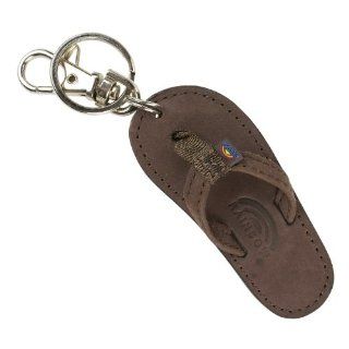 Rainbow Sandals Key Chain, Expresso, One Size Clothing
