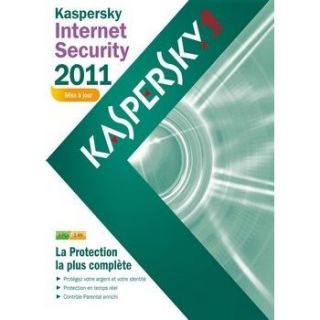 KASPERSKY INTERNET SECURITY 2011 3 POSTES 1 AN MISE A JOUR / Logiciel
