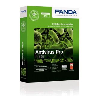 Antivirus Pro 2009   Achat / Vente ANTIVIRUS Panda Antivirus Pro 2009