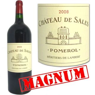 De Sales 2008 Magnum   Achat / Vente VIN ROUGE Château De Sales 2008