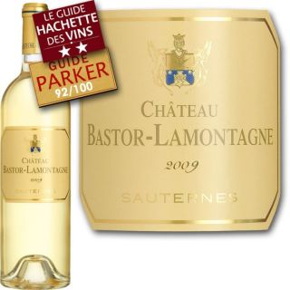 2009   Achat / Vente VIN BLANC Château Bastor Lamontagne 2009