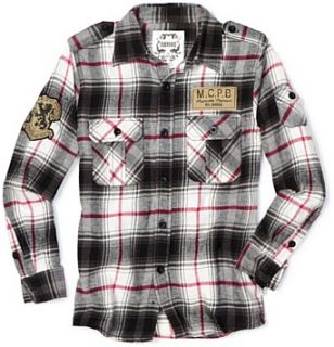 Modern Culture Boys 8 20 Fashion Flannel Shirt With