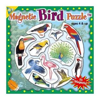 Puzzle 11 pièces   Mini Puzzle Magnétique   Oiseaux   Puzzle 11