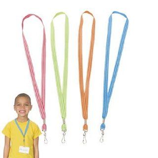 Striped Lanyards   Teacher Resources & Name Tags