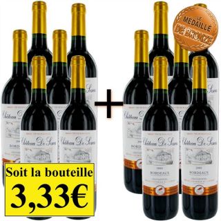 Château de Sescas 2006 (12 bouteilles dont 6 offer   Achat / Vente
