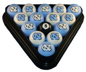 North Carolina Tar Heels   UNC Billiard Ball Set NCAA