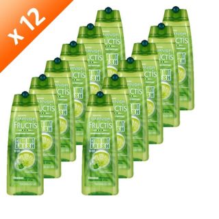 SHAMPOING   DEMELANT FRUCTIS Shampoing Citrus Mint Fresh 250 ml x 12