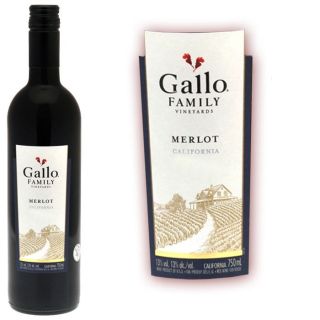 Gallo Family Merlot Californie   Achat / Vente VIN ROUGE Gallo Merlot