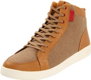 Clae Mens Russell Sneaker,Acorn Canvas,7 D US Shoes