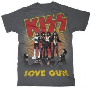Kiss   Love Gun T Shirt (X Large): Clothing