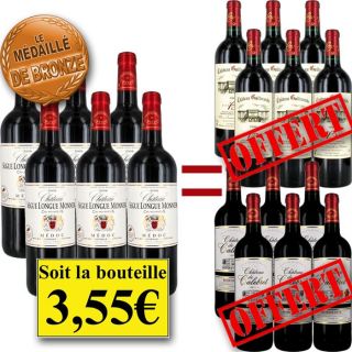 Crus Bourgeois Achetés  12 bouteilles OFFERTES   Achat / Vente VIN