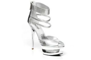 Ankle Strap Open Toe Party, Prom, Evening Sandal   H5613 2 Shoes