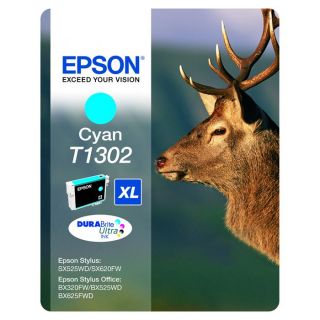 Epson T1302 Cyan (C13T13024010)   Achat / Vente CARTOUCHE IMPRIMANTE
