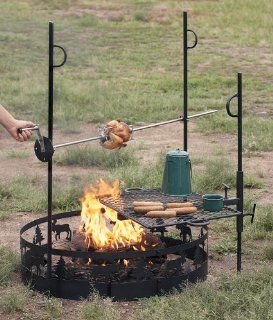 Guide Gear Campfire Swing Grill