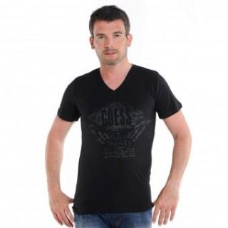 shirt Guess M22I13 Pour Homme Noir   Achat / Vente T SHIRT T shirt