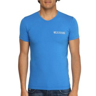 GUESS T Shirt Homme Bleu   Achat / Vente T SHIRT GUESS T Shirt Homme