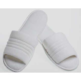 White International Robes Mens Open Toe Slippers Shoes