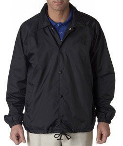 8944 UltraClub Adult Coaches Jacket Clothing
