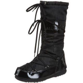 Tecnica Womens Jacquard Winter Moon Boot, Black, 35 EU/4.5 US Shoes