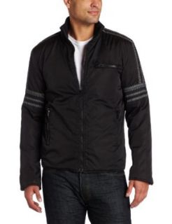 French Connection Mens Eagle Has Landed Jacket: Clothing