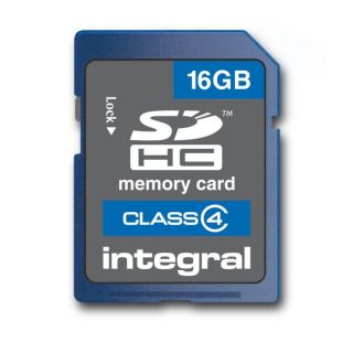 Integral carte SD 16 Go classe 4   Idéal pour les photos et vidéos