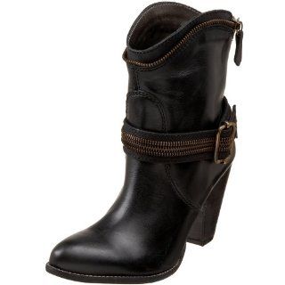 Womens Heart Ache Ankle Boot,Black/Mustang,38 M EU / 8 B(M) Shoes