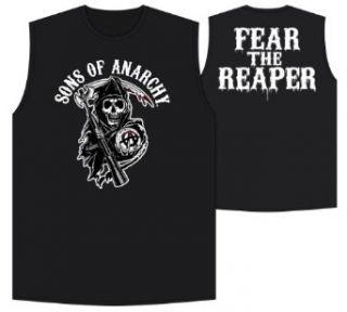 Sons of Anarchy Fear the Reaper FTR Mens Licensed Black