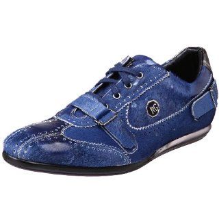  Roberto Guerrini Mens P207 Slip On,Blue,40 EU (US Mens 7) Shoes
