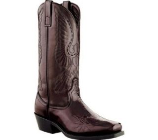 Laredo Mens Gainesville Western Leather Boot: Shoes