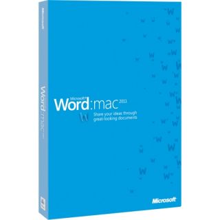 Microsoft Wordmac 2011   1 PC