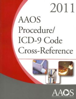 Procedure/ICD 9 Code Cross Reference 2011 (Spiral)