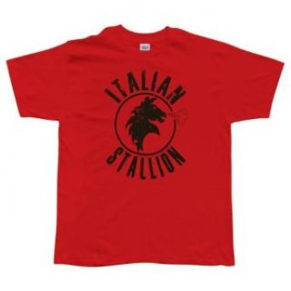 Rocky   Italian Stallion Red T Shirt Clothing