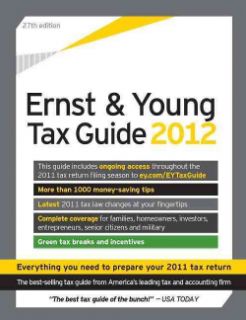 The Ernst & Young Tax Guide 2012 (Paperback)