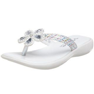  Nina Toddler/Little Kid Coral 2 Sandal,White,4 M US Toddler Shoes