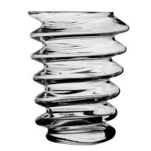 verre souffle en forme de spirale hauteur 26 cm voir la presentation