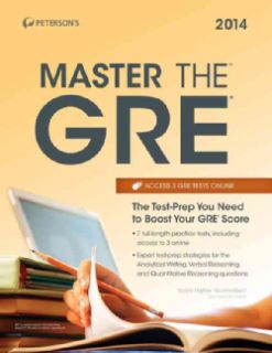 Master the GRE 2014 (Paperback) Today $22.91