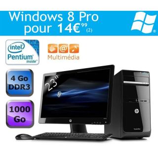 HP Pavilion p6 2155efm Desktop PC + écran 23   Achat / Vente UNITE