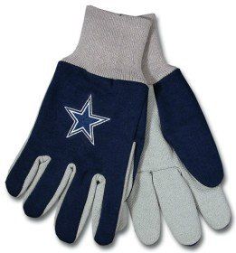 Dallas Cowboys Knit Work Gloves: Sports & Outdoors