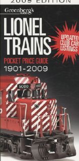Lionel Trains Pocket Price Guide 2009 (Paperback)