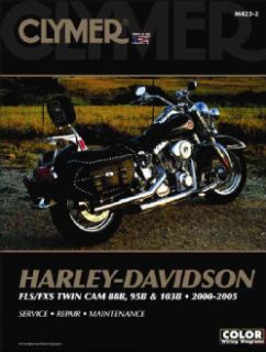 Clymer Harley Davidson Fls/fxs twin cam 88B, 95B & 103B, 2000 2005