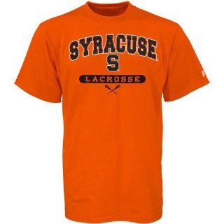 NCAA Russell Syracuse Orange Lacrosse T shirt: Sports