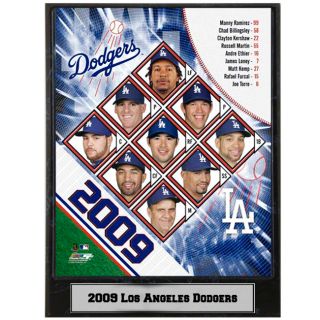 2009 Los Angleles Dodgers 9x12 inch Photo Plaque